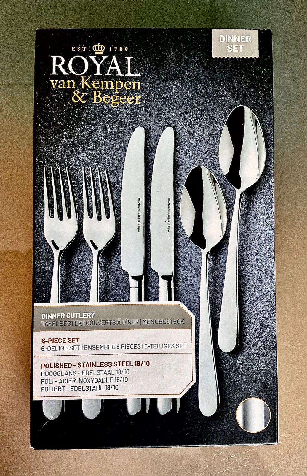 Royal Van Kempen & Begeer Bestek - Diner Set - Nieuw in doos, Royal Van Kempen & Begeer, Verzenden, Bestekset, Nieuw