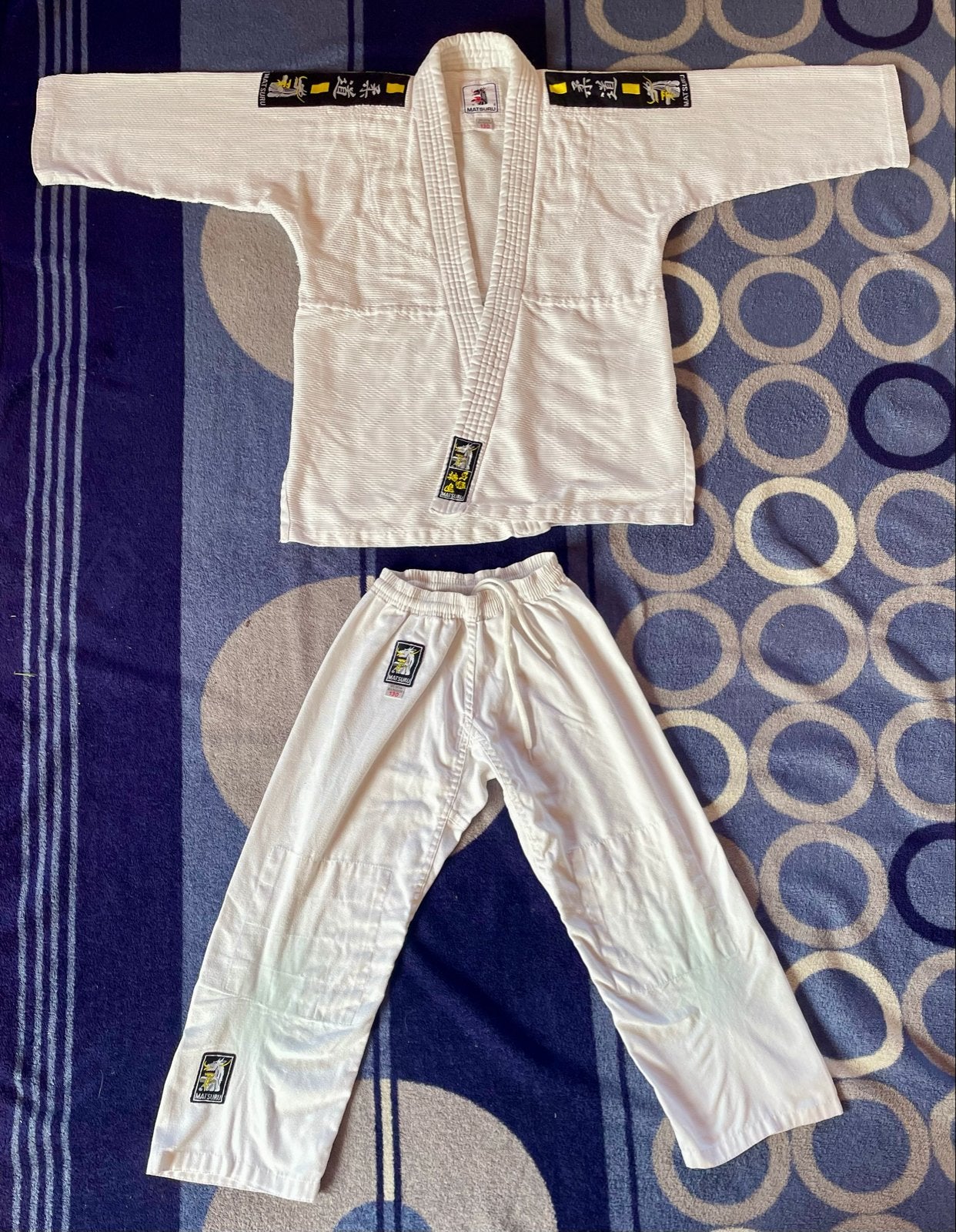 Matsuru JudoPak Maat 130, Maat XS of kleiner, Ophalen of Verzenden, Gebruikt, Judo