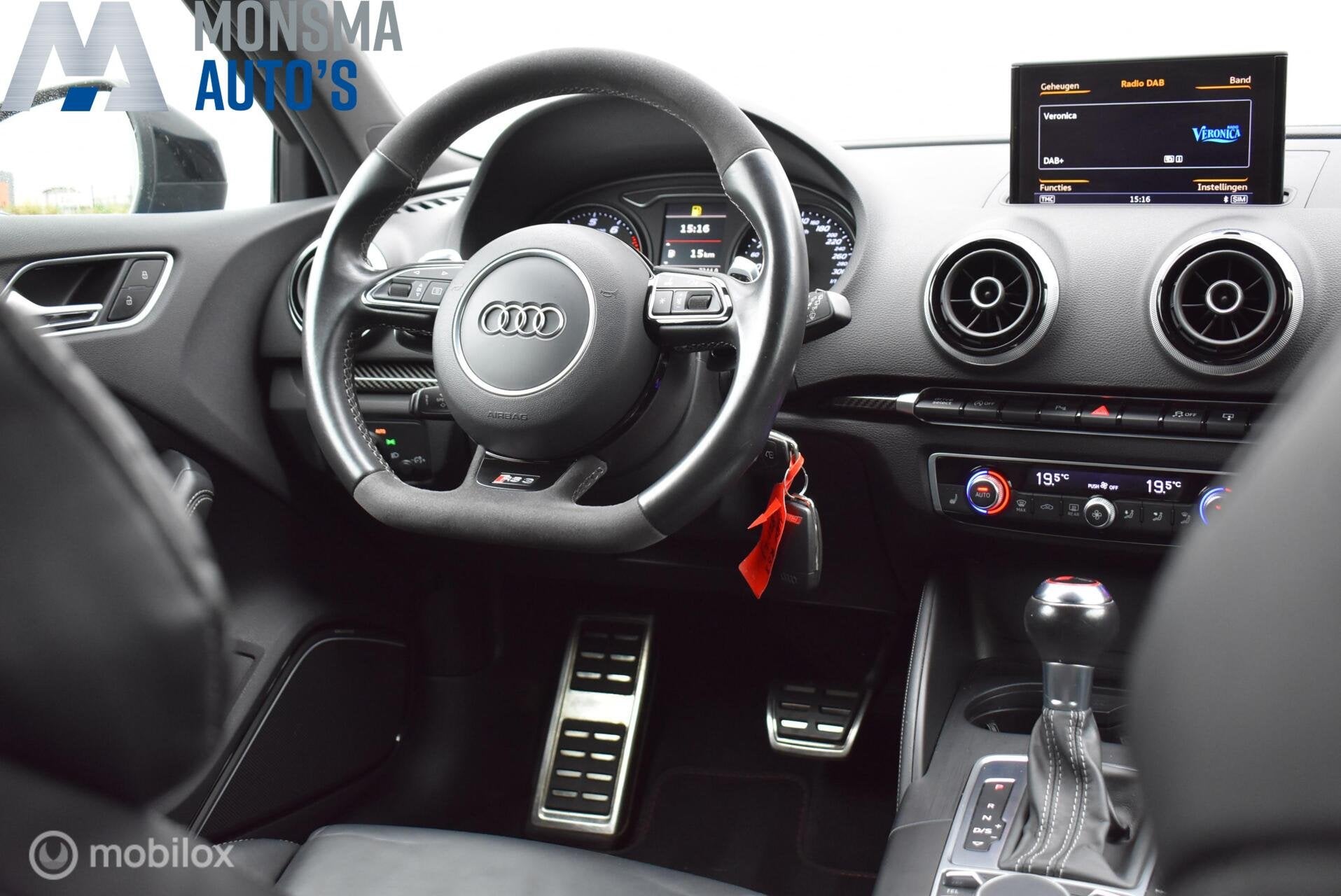 Audi RS3 2.5 TFSI Sepangblau *1e lak *2e eignr. *Carbon *B&O, Automaat, Gebruikt, RS3, 367 pk