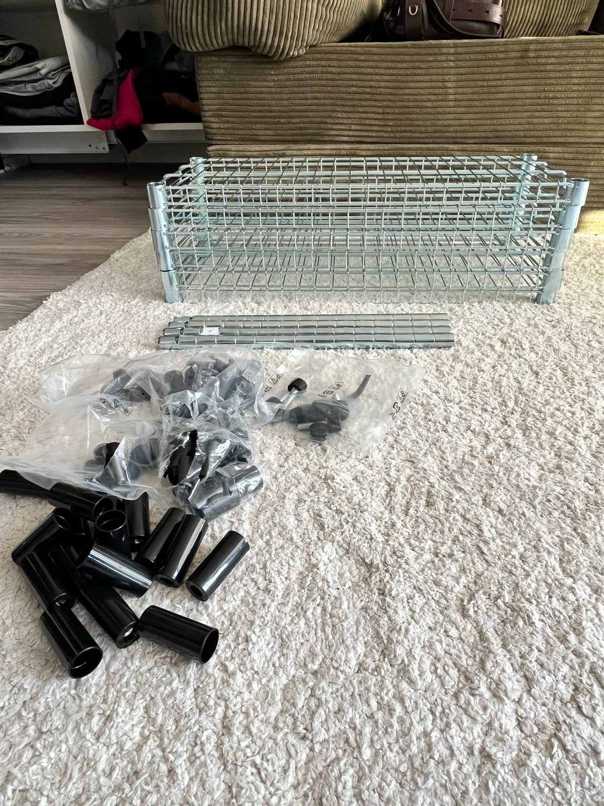 extra leftover IKEA OMAR parts. 60x25x77 cm, Ophalen, Nieuw