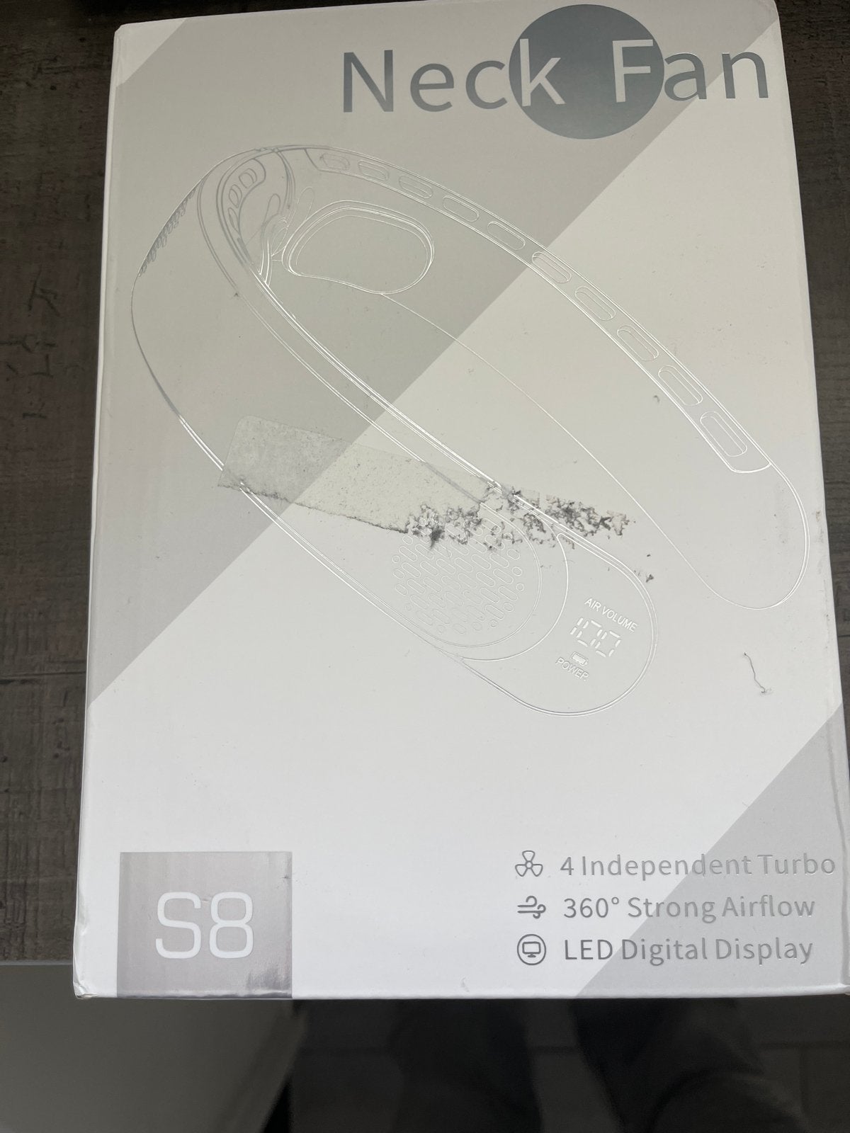 Nieuwe Bladeless Neck Fan S8 - Draagbare Nekventilator, Ophalen of Verzenden, Nieuw, Overige