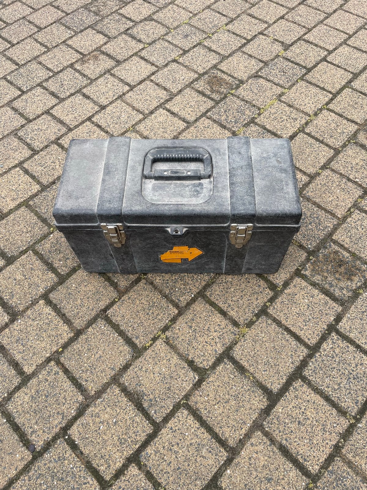 Stevige Gereedschapskist - Ideaal voor Opslag en Transport, Ophalen of Verzenden, Gebruikt