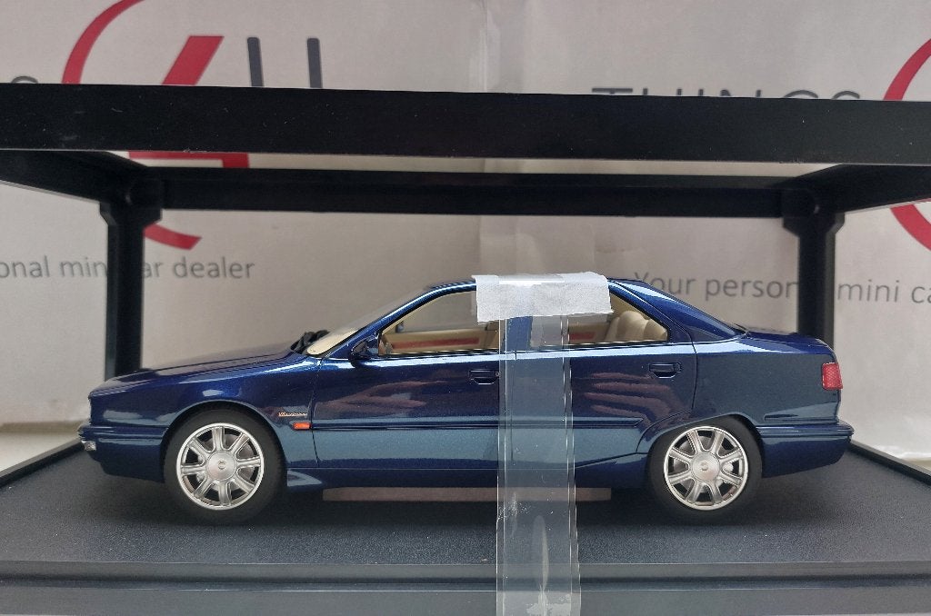 Cult Scale 1:18 Maserati Quattroporte 4-Series 1994 blauw, Ophalen of Verzenden, Nieuw, Auto, Overige merken