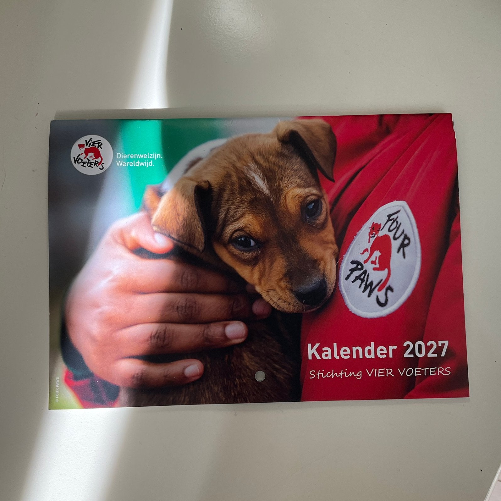 Vier Voeters kalender 2027, Diversen, Ophalen of Verzenden, Maandkalender, Nieuw