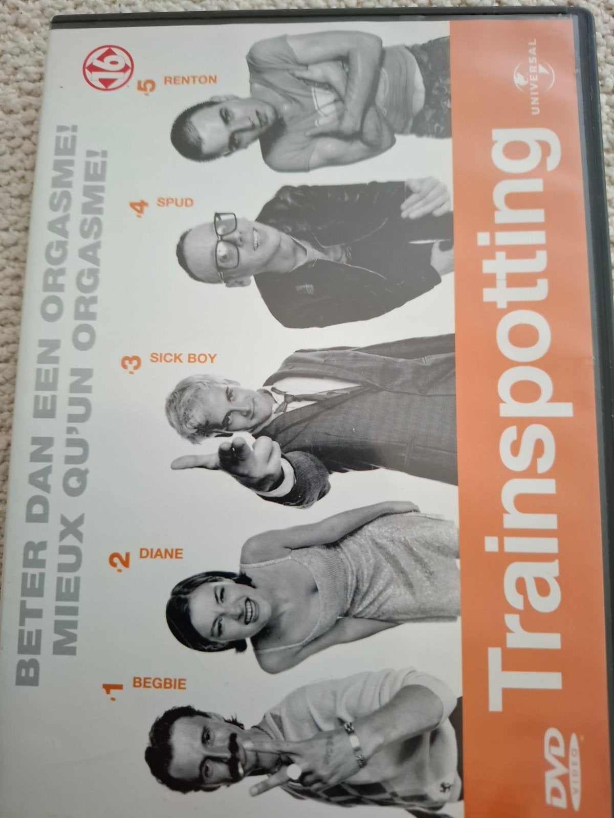 trainspotting, Cd's en Dvd's, Dvd's | Filmhuis, Alle leeftijden, Ophalen of Verzenden, Zo goed als nieuw, Overige gebieden