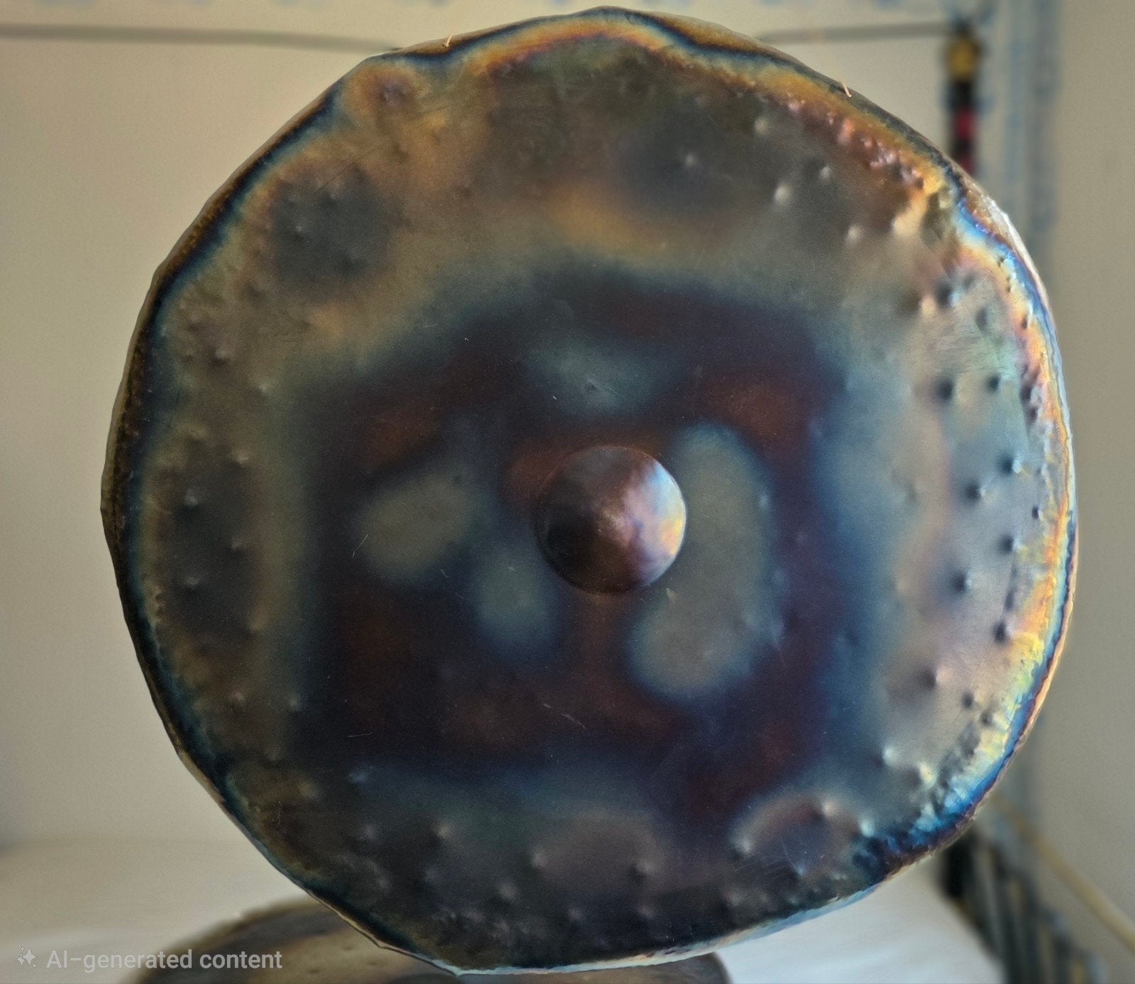 Handgemaakte Symphonic Gong 100cm - Diepe Klank, Ophalen of Verzenden, Nieuw