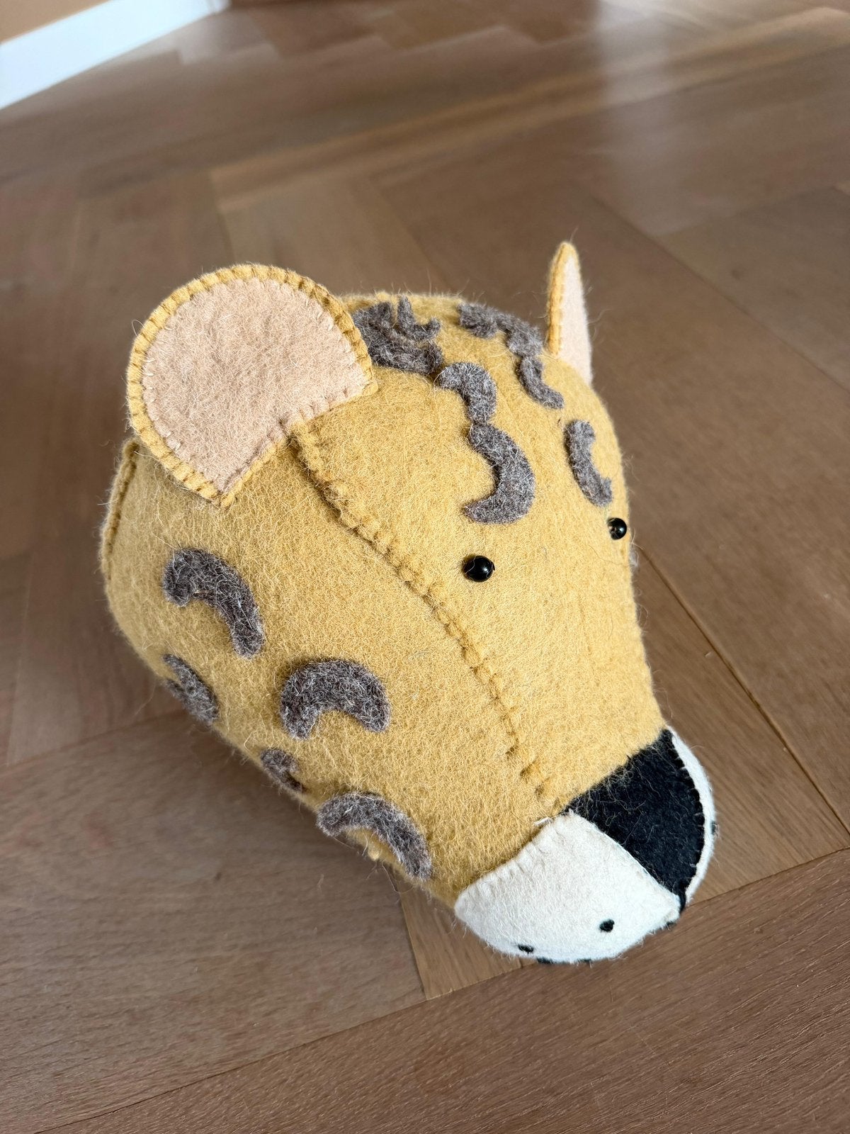 Dierenkop luipaard, Overige merken, Bruin, Ophalen of Verzenden, Zo goed als nieuw
