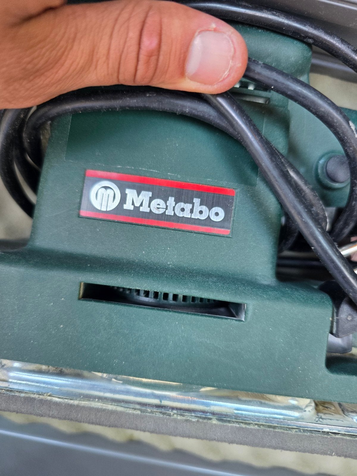 Metabo Vlakschuurmachine SR 221 - Gebruikt, Ophalen of Verzenden