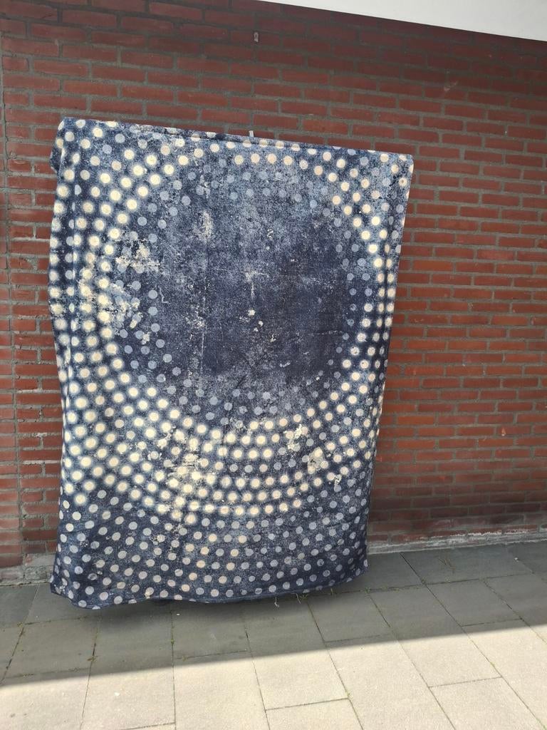 Wandkleed Urban Cotton 190x145 cm - Modern design, Huis en Inrichting, Woonaccessoires | Wanddecoraties, Ophalen, Gebruikt, Blauw