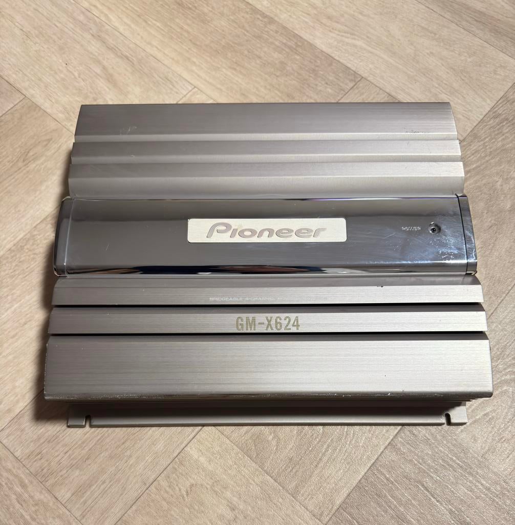 Pioneer GM-X624 4-kanaals autoversterker, Ophalen of Verzenden, Zo goed als nieuw