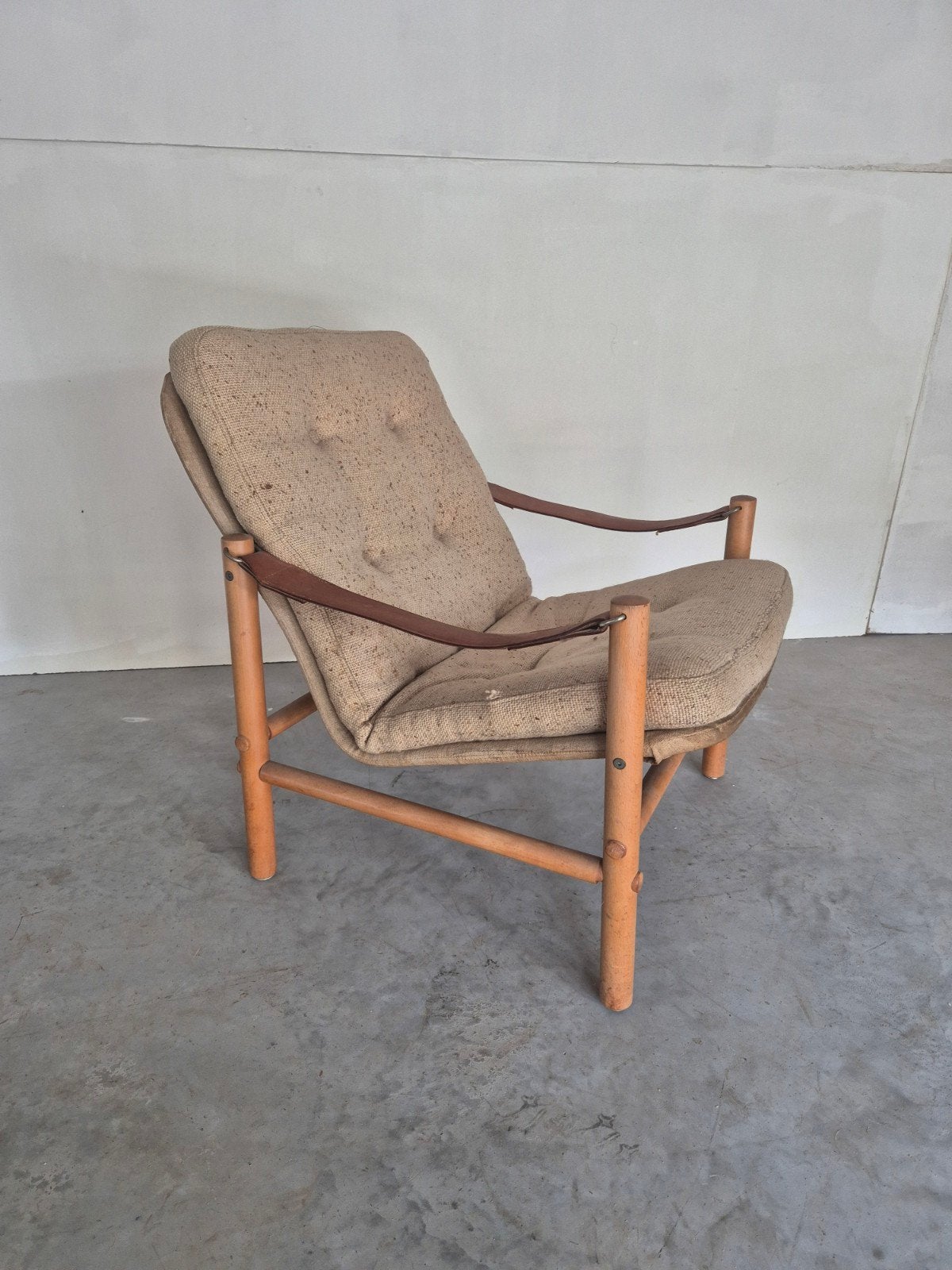 Bror boije voor dux safari chair uit de jaren 60 zweden., Ophalen, Dux, Gebruikt, Minder dan 75 cm