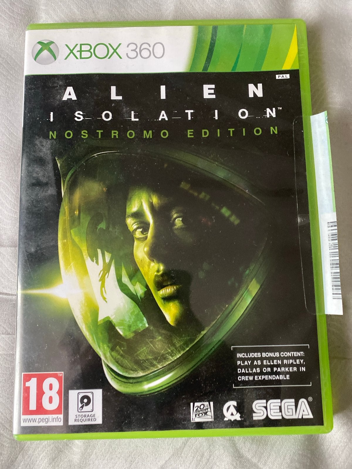 Alien Isolation Nostromo Edition Xbox 360, Avontuur en Actie, Vanaf 18 jaar, 1 speler, Ophalen of Verzenden