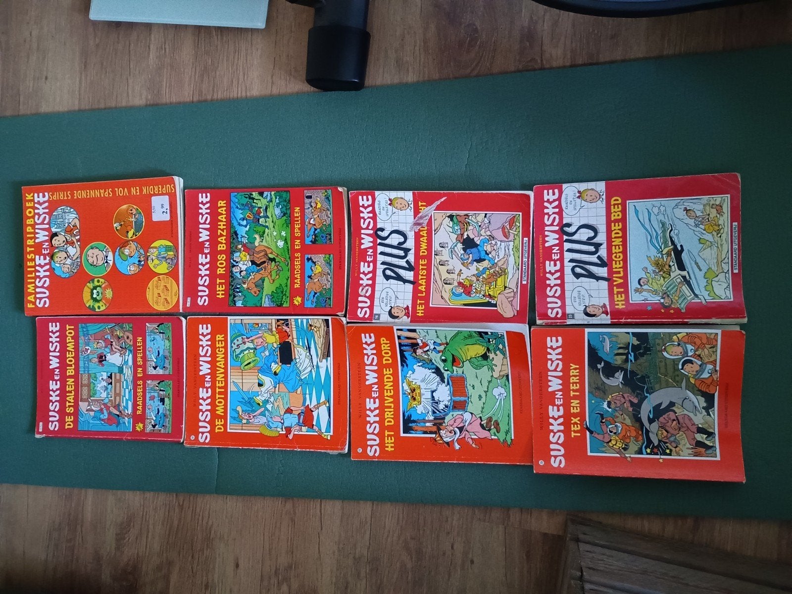 diverse Suske en Wiske gebruikt, Meerdere comics, Ophalen of Verzenden, Gelezen, Europa