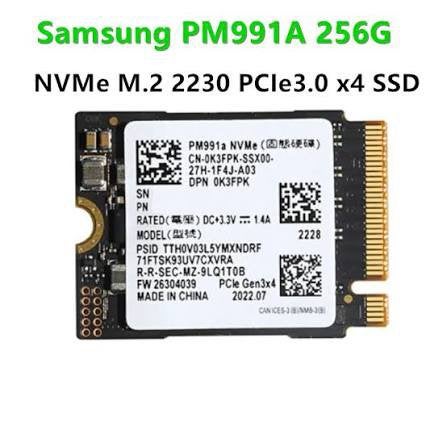 Samsung PM991a NVMe SSD – 256GB – M.2 2230 – PCIe Gen3x4, Verzenden, Zo goed als nieuw, Laptop, Overige aansluitingen