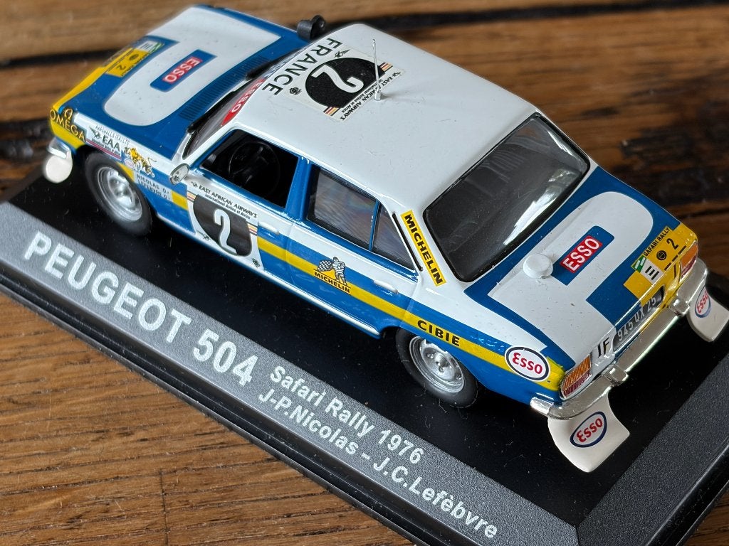 Peugeot 504 Safari rally 1976, Ophalen of Verzenden, Nieuw, Auto, Overige merken