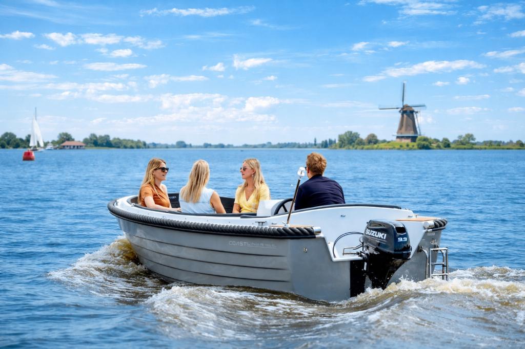 Coastliner 485 – Luxe Sloep | Nieuw | Vanaf €8.599,-, Watersport en Boten, Ophalen, Nieuw, Buitenboordmotor, Polyester