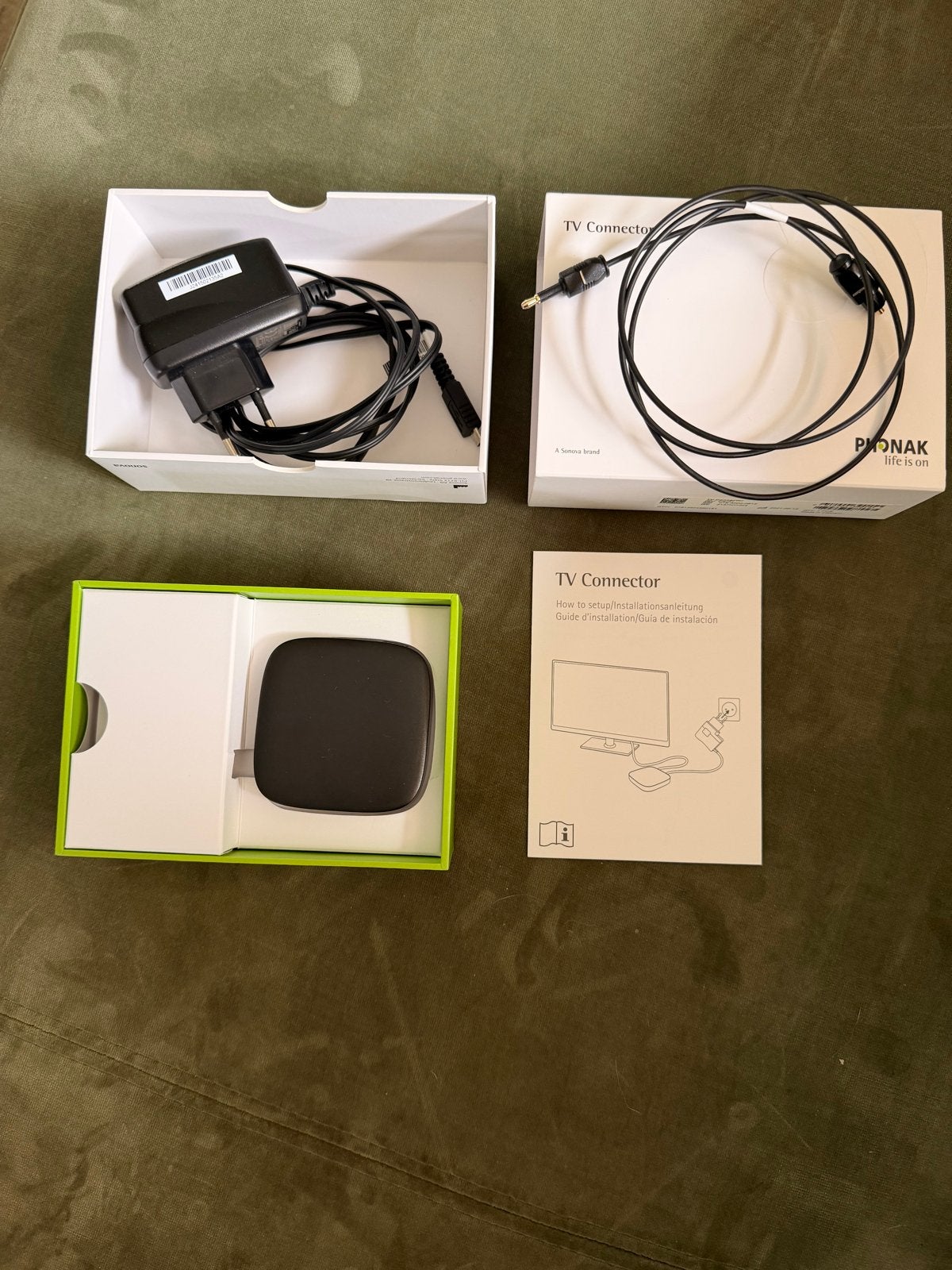 Phonak TV Connector - V2 Draadloze Audio Streamer, Ophalen of Verzenden, Zo goed als nieuw