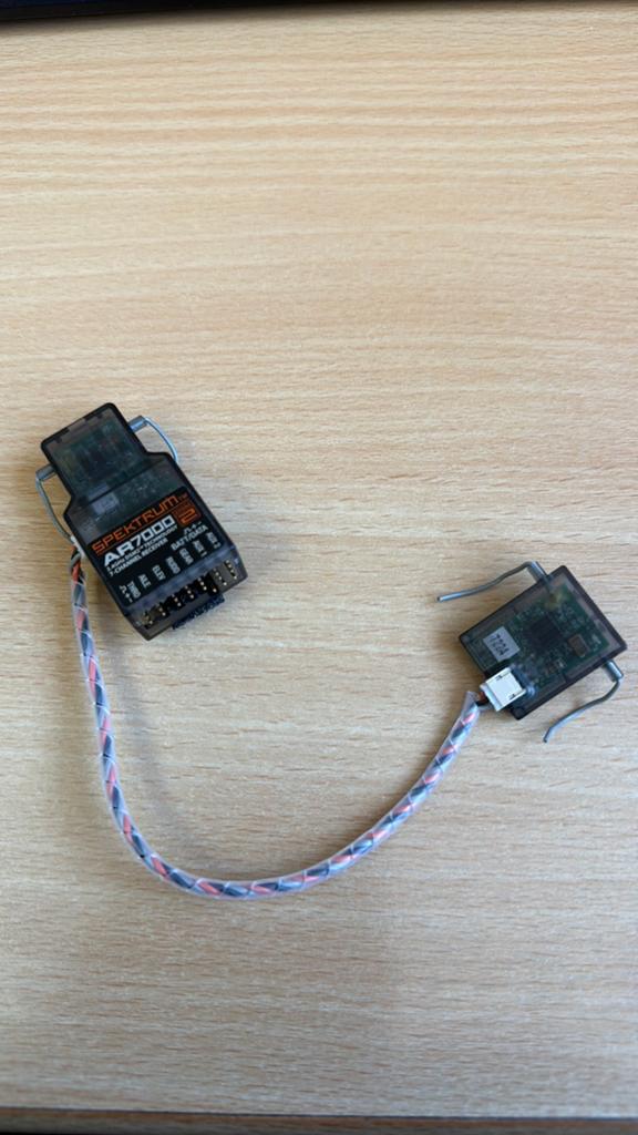 Spectrum AR7000 ontvanger, Ophalen, Gebruikt