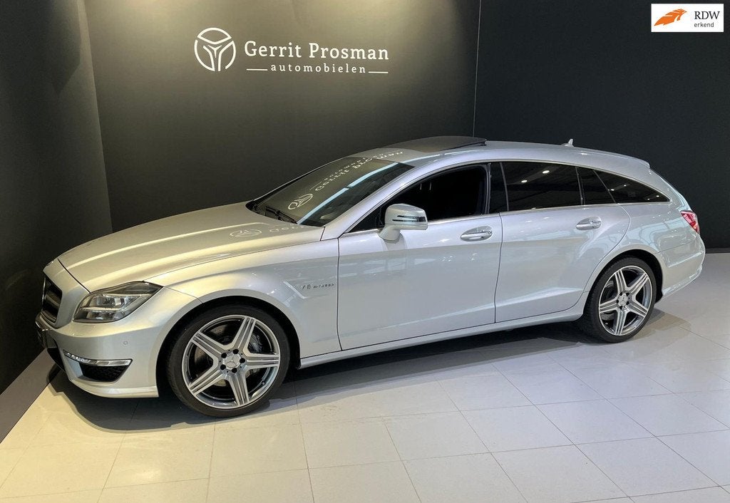Mercedes-Benz CLS-klasse Shooting Brake AMG 63 (Let op! BTW, Auto's, Mercedes-Benz, 5461 cc, Gebruikt, 1770 kg, Automatische klimaatregeling