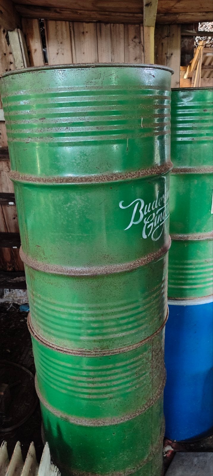 Vaten / drums 200 liter, Ophalen of Verzenden, Gebruikt