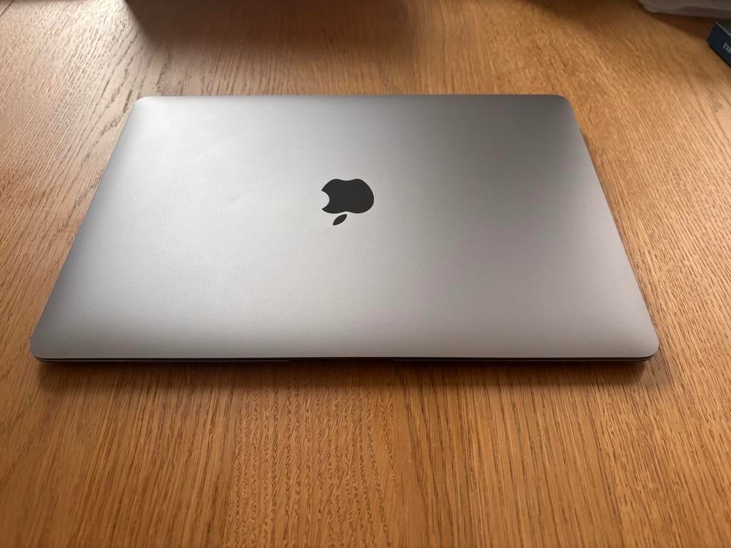 MacBook Air 13” 2019 – Space Gray – incl. doos & lader, Ophalen, Gebruikt, Qwerty, 13 inch