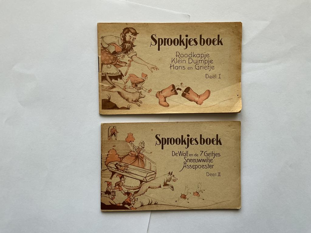 Prentenboekjes  sprookjes deel 1 en 2, Ophalen of Verzenden
