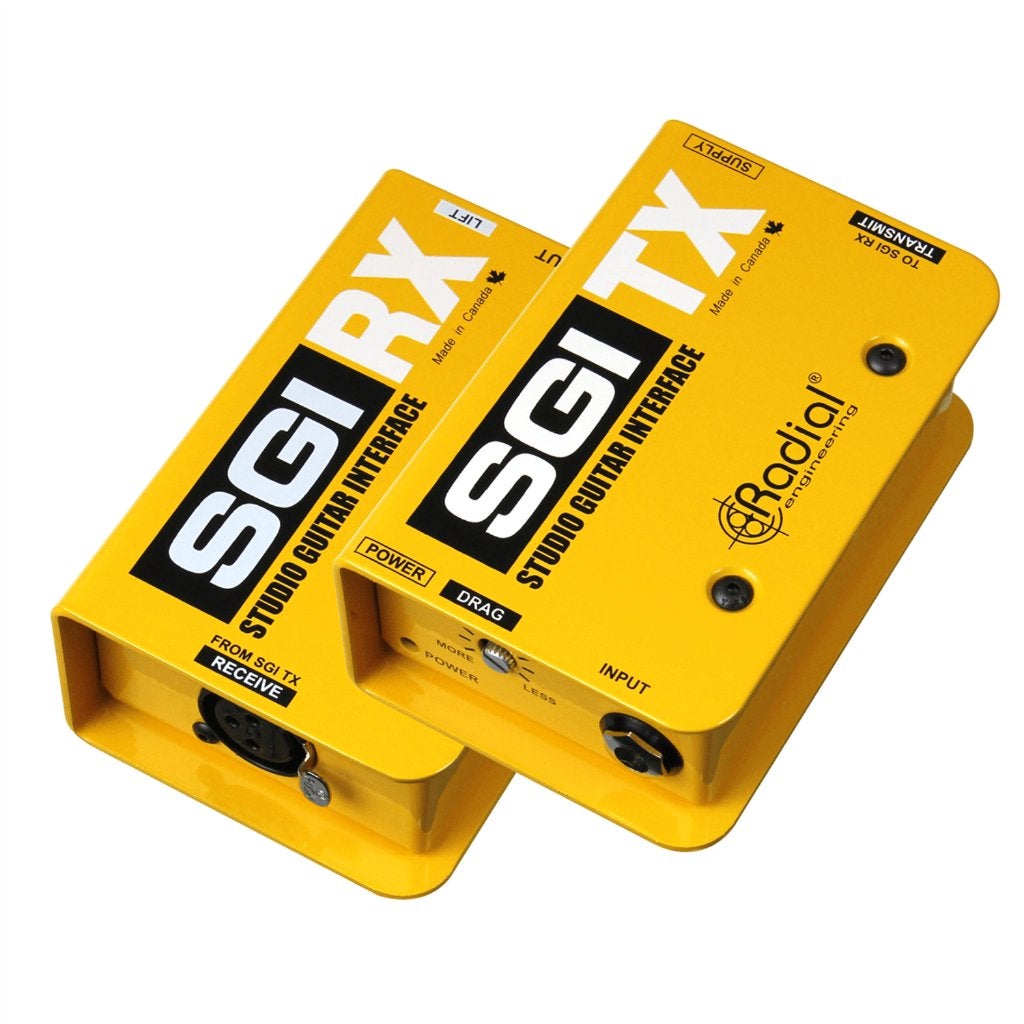 Radial SGI studio gitaar interface set . SGI TX + SGI RX, Muziek en Instrumenten, Effecten, ., Overige typen, Nieuw, Ophalen of Verzenden