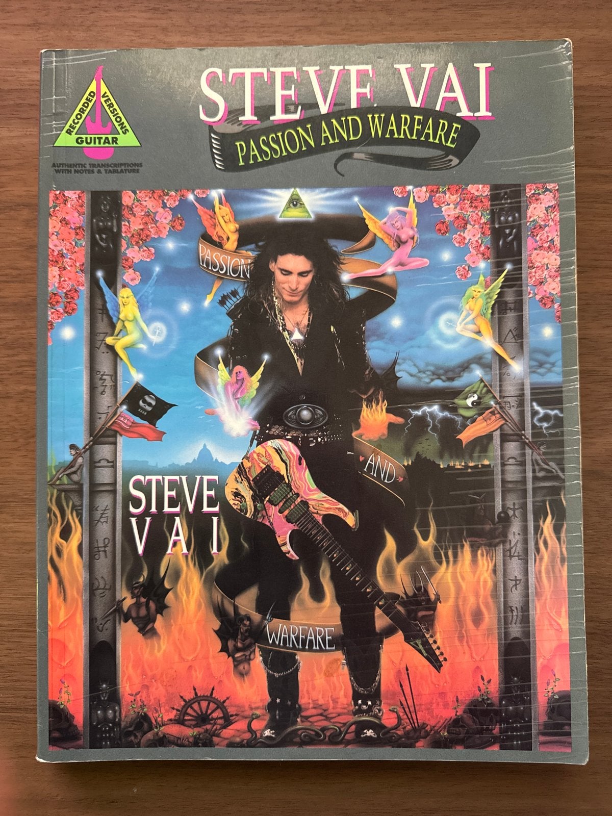Steve Vai - Passion and Warfare Gitaar Tablatuur Boek, Muziek en Instrumenten, Bladmuziek, Ophalen of Verzenden, Gitaar, Gebruikt