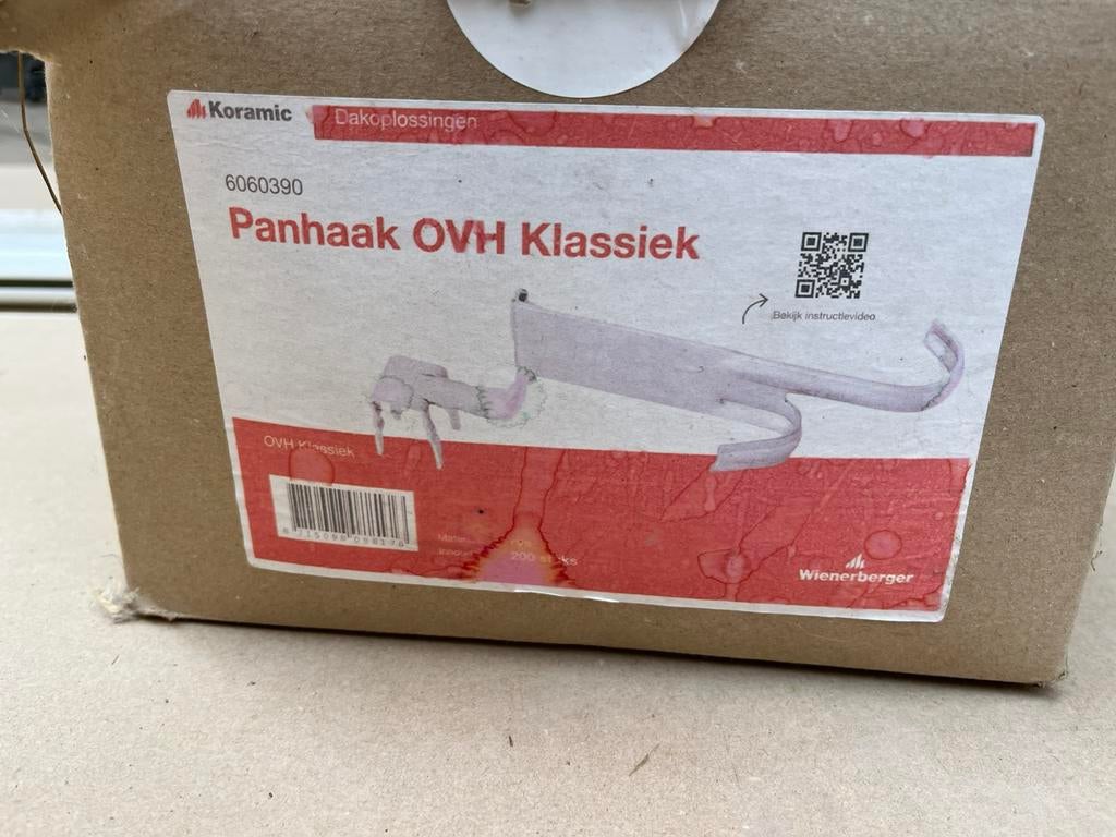 Koramic 6060390 RVS panhaken OVH, Ophalen of Verzenden, Nieuw