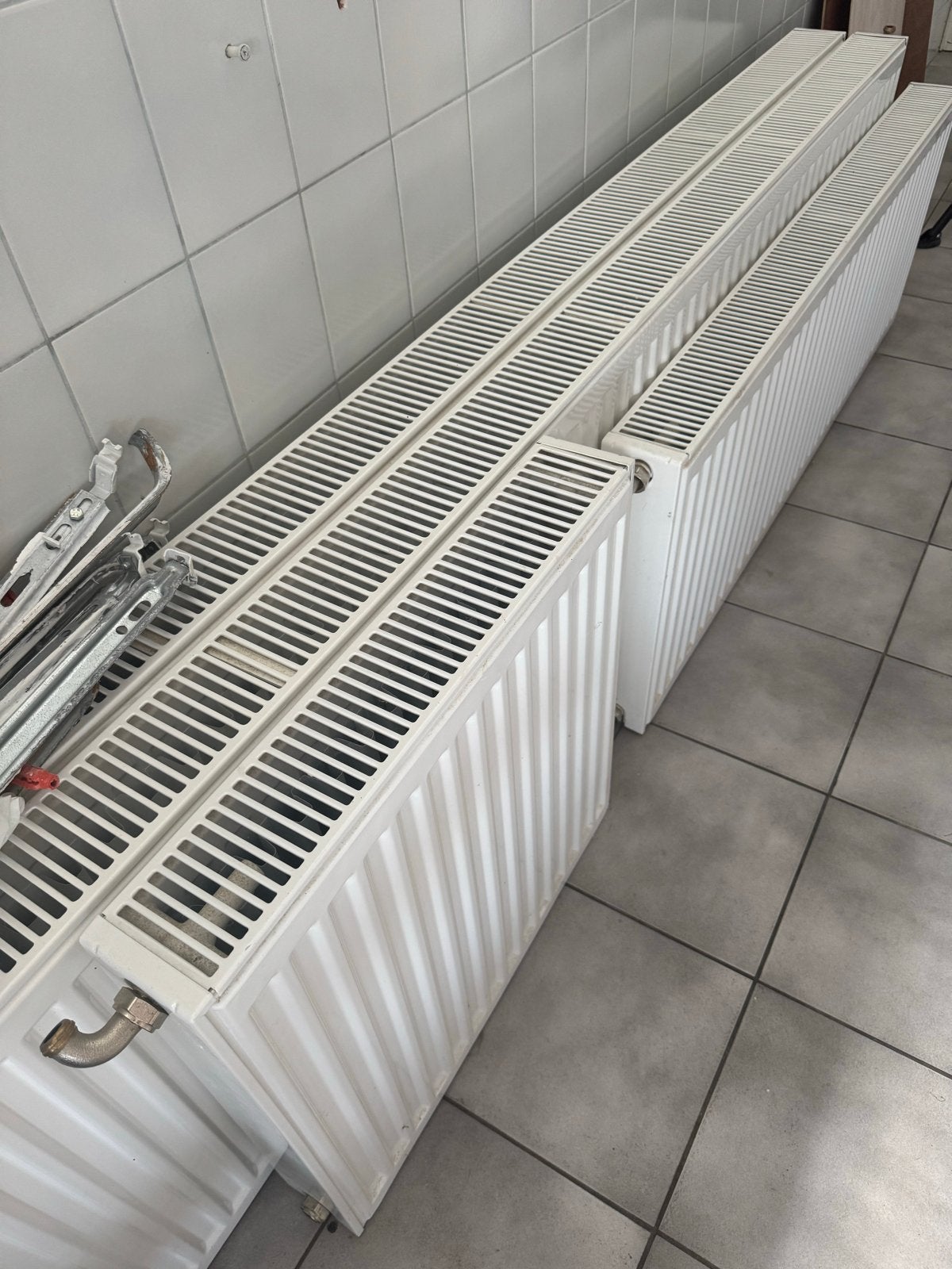 5 Radiatoren te koop - Diverse maten, Doe-het-zelf en Verbouw, Verwarming en Radiatoren, Gebruikt, Radiator, 30 tot 80 cm, 150 cm of meer
