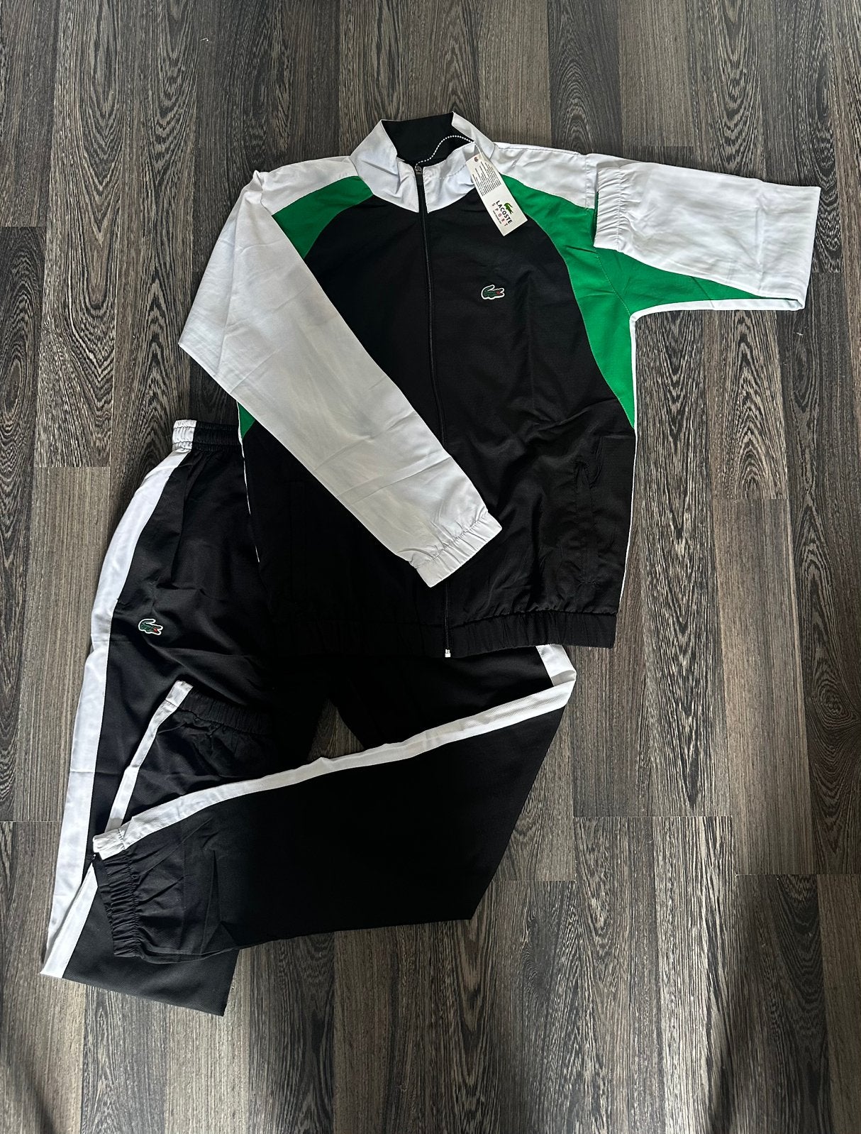 Lacoste pak, Ophalen, Maat 52/54 (L), Zwart, Nieuw