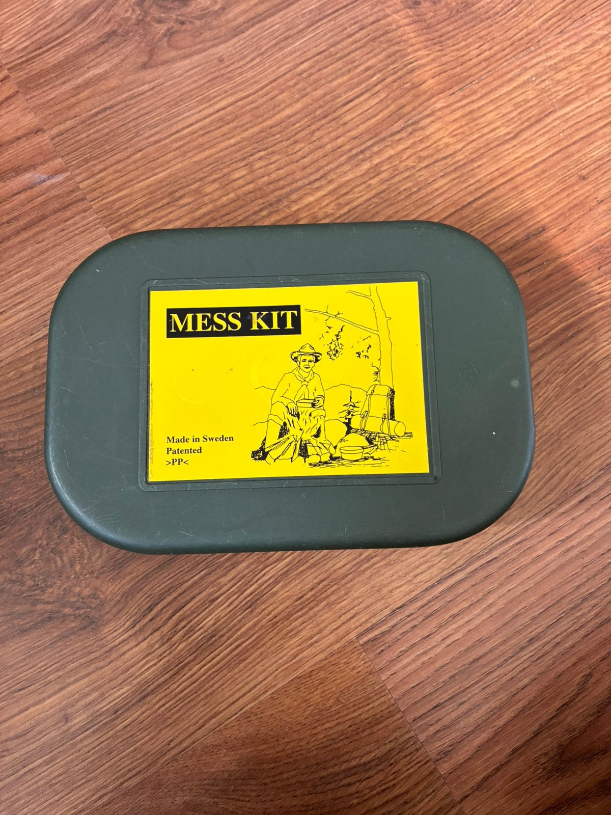 Compacte Zweedse Mess Kit - Ideaal voor Outdoor, Caravans en Kamperen, Ophalen of Verzenden, Gebruikt