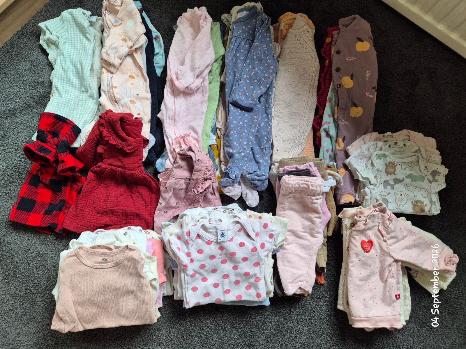 Grote kledingbundel voor baby meisjes (maat 50-62), Ophalen of Verzenden, Zo goed als nieuw, Diverse merken, Meisje