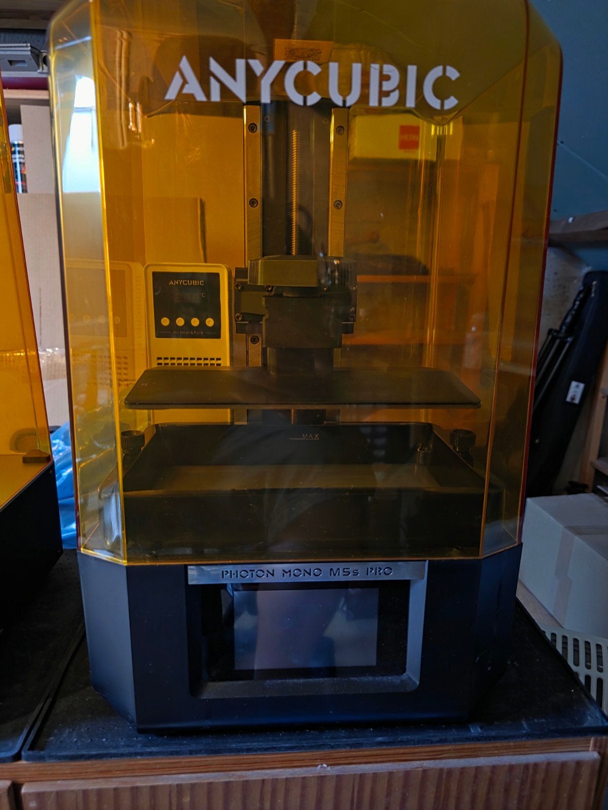Anycubic Photon Mono M5s Pro met Wash & Cure Plus, Ophalen, Gebruikt, Ingebouwde Wi-Fi, Resin/Hars