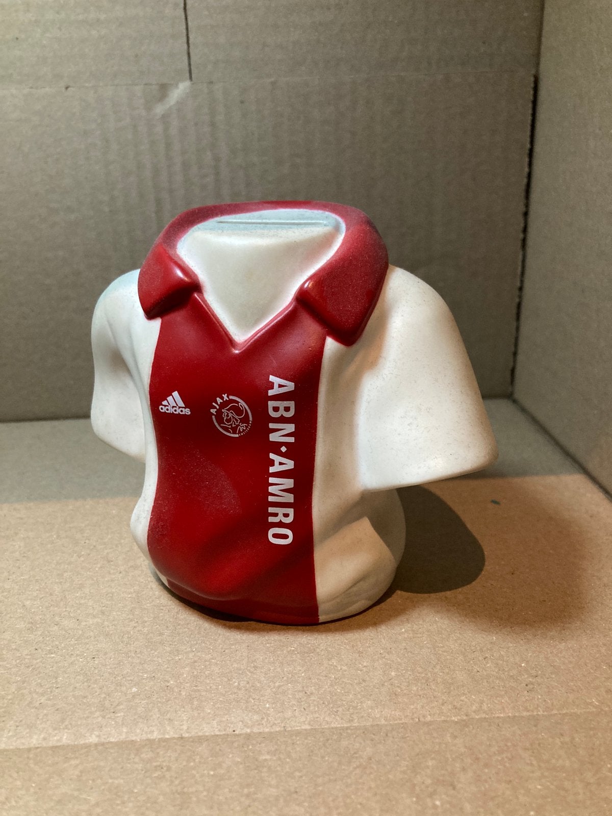 Ajax spaar pot (voor geld bv), Verzamelen, Spaarpotten, Ophalen of Verzenden, Zo goed als nieuw, Steen, Aardewerk of Keramiek