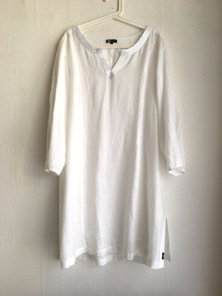 Linnen Tuniek van Didi, Ophalen of Verzenden, Nieuw, Maat 46/48 (XL) of groter, Wit