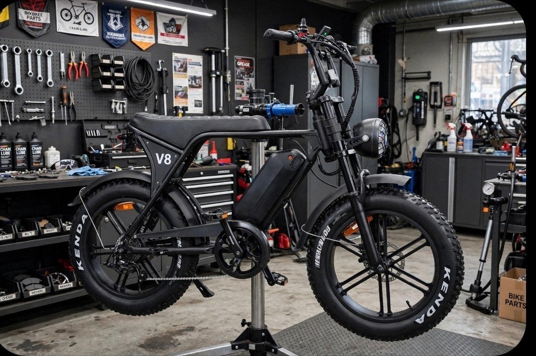 ik MAAK/REPAREER fatbikes fietsen en steps, Ophalen