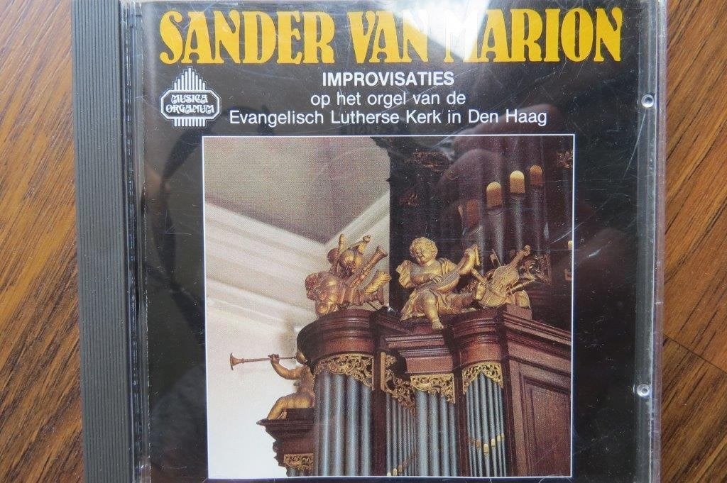 Cd orgel: Sander van Marion improvisaties, ELK Den Haag, Cd's en Dvd's, Ophalen of Verzenden, Zo goed als nieuw