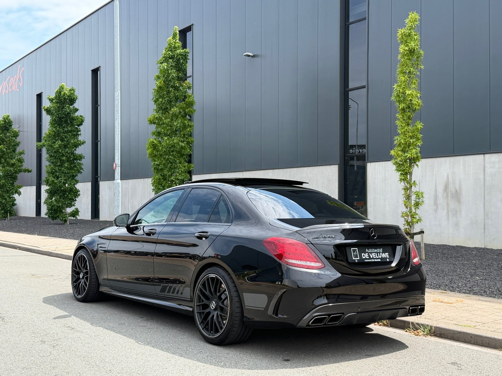 Mercedes-Benz C-klasse C63 S AMG 600PK Milltek Carbon Kerami, Automaat, Automatische klimaatregeling, Achterwielaandrijving, Gebruikt