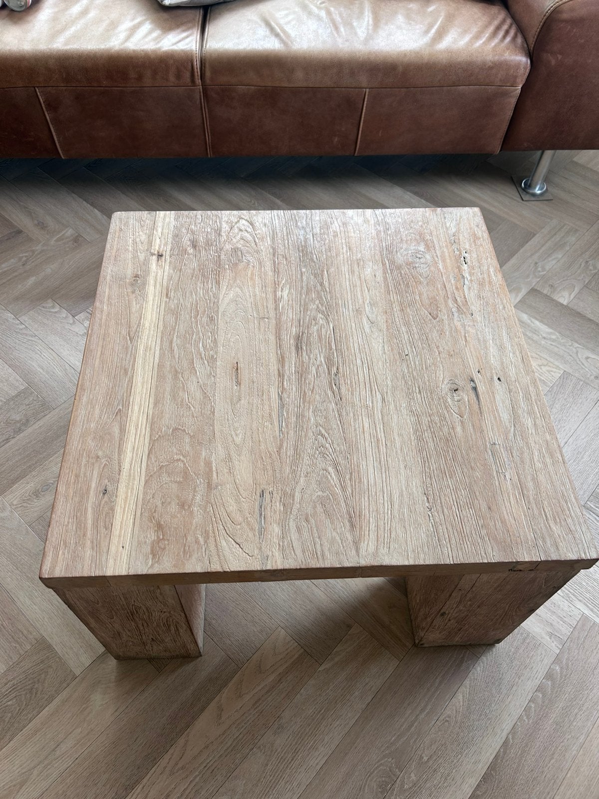 Salontafel/tv meubel, Ophalen, 100 tot 150 cm, 50 tot 100 cm, Zo goed als nieuw