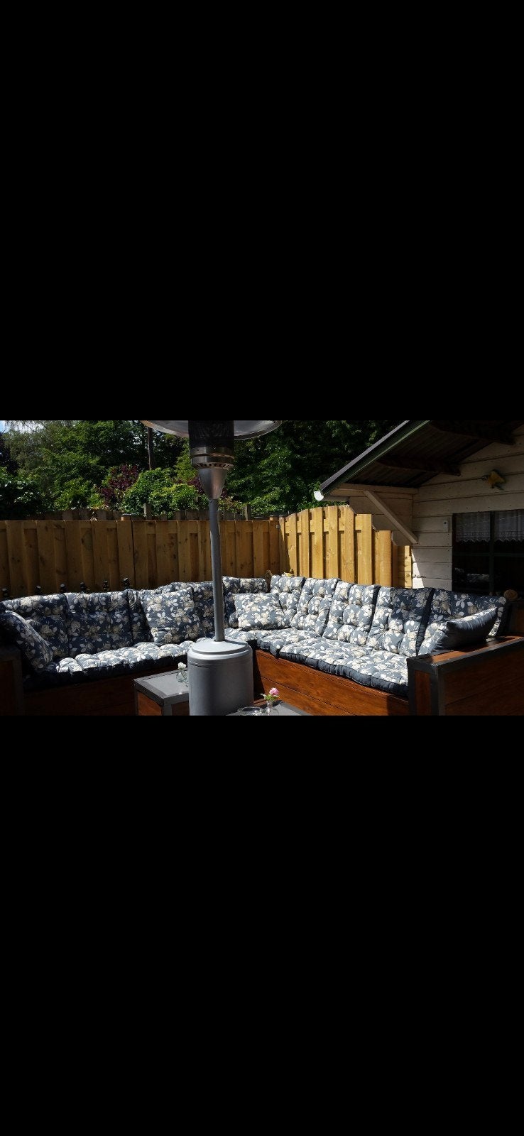 Kussens tuinbank, Tuin en Terras, Terrasverwarmers, Ophalen, Zo goed als nieuw