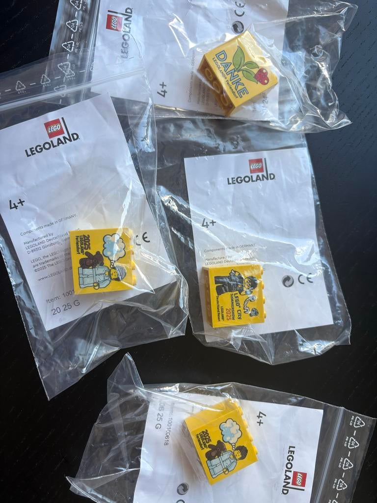 Speciale Lego stenen Legoland Duitsland 2025, Kinderen en Baby's, Speelgoed | Duplo en Lego, Lego, Nieuw, Ophalen of Verzenden