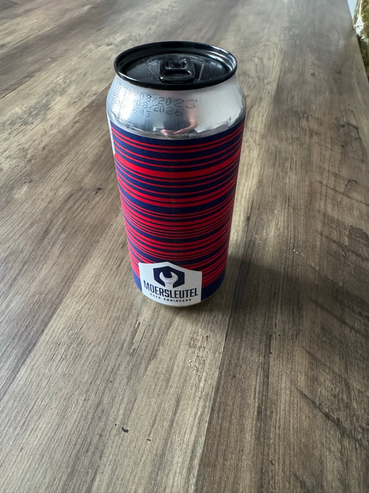 Barcode red&blue Moersleutel, Ophalen of Verzenden, Nieuw