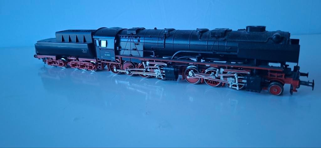 Märklin Stoomlocomotief 53 0001 met tender, Gebruikt, Ophalen of Verzenden, Märklin, Gelijkstroom