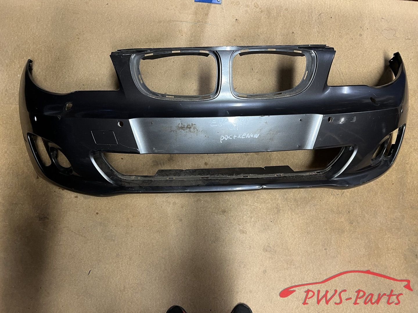 BMW E82 E88 LCI 1-SERIE VOORBUMPER ORIGINEEL, Gebruikt, -, Voor, -