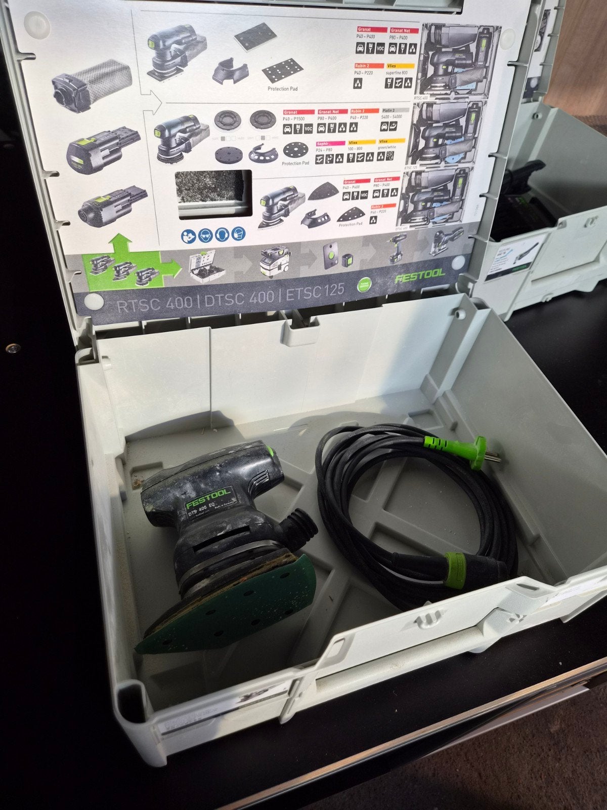 Festool DTS 400EQ Deltaschuurmachine 250W, Ophalen of Verzenden, Minder dan 600 watt