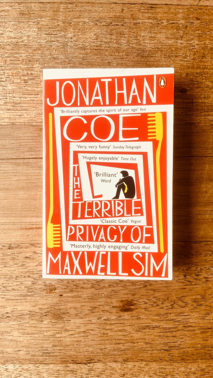 Jonathan Coe - The Terrible Privacy of Maxwell Sim (Engels), Boeken, Ophalen of Verzenden, Zo goed als nieuw, Europa overig