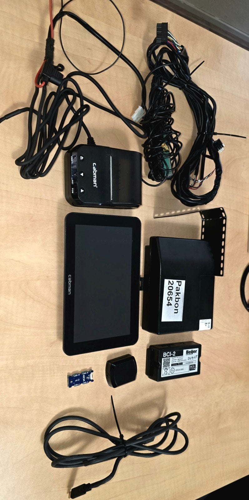 Cabman MDT 7 inch compleet navigatiesysteem, Ophalen, Zo goed als nieuw