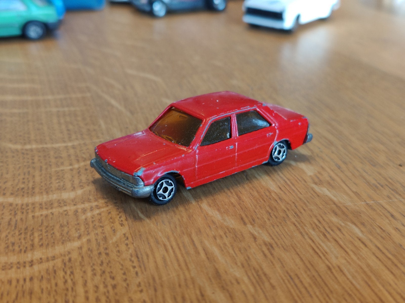 Norev Peugeot 305 SR ROOD, Ophalen of Verzenden, Zo goed als nieuw, Auto