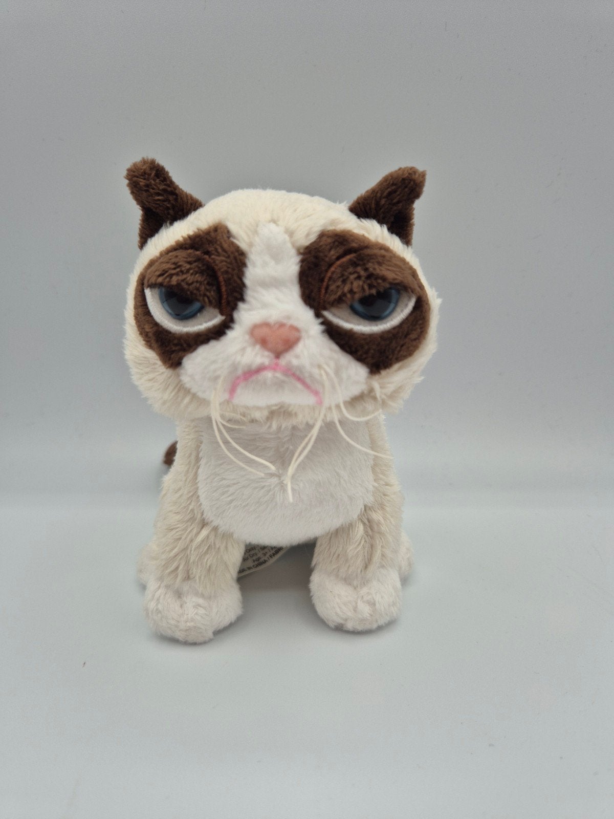 Grumpy Cat Knuffel - 15cm, Overige merken, Overige karakters, TCG Toys, Ophalen of Verzenden